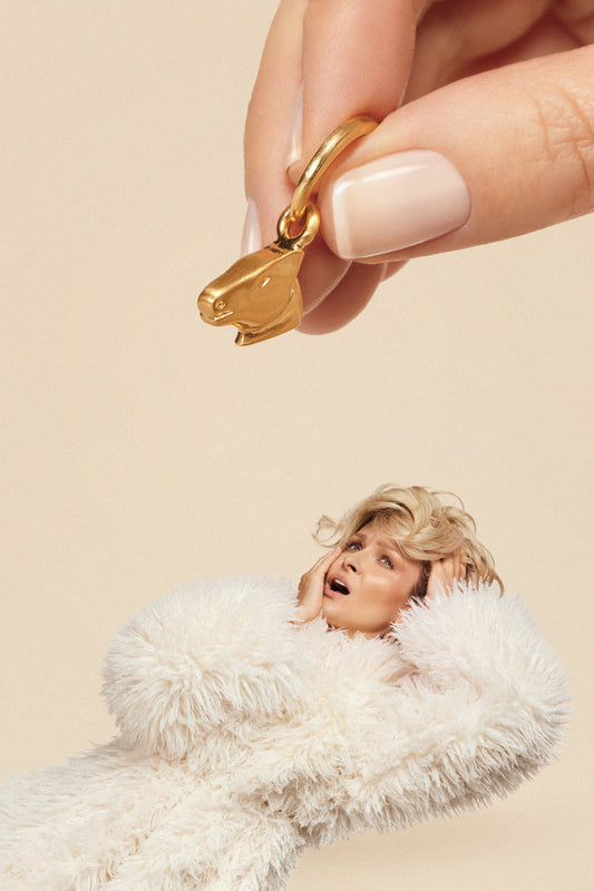 Kolczyki na kółku CAVALLINO