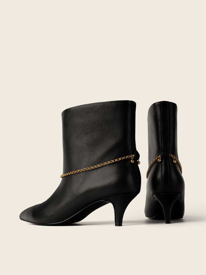 Botki skórzane STELLA