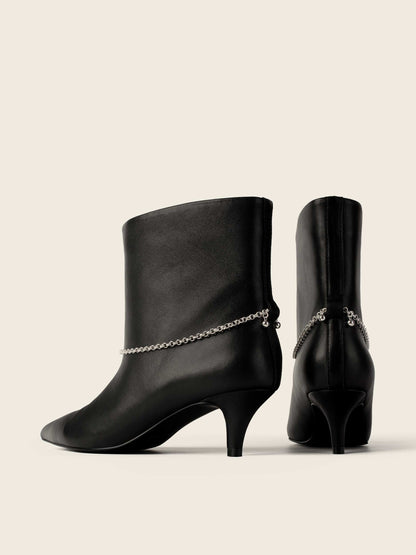 Botki skórzane STELLA