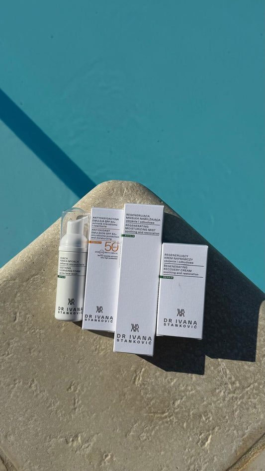 Summer set z Antyoksydacyjna emulsją 50+ SPF