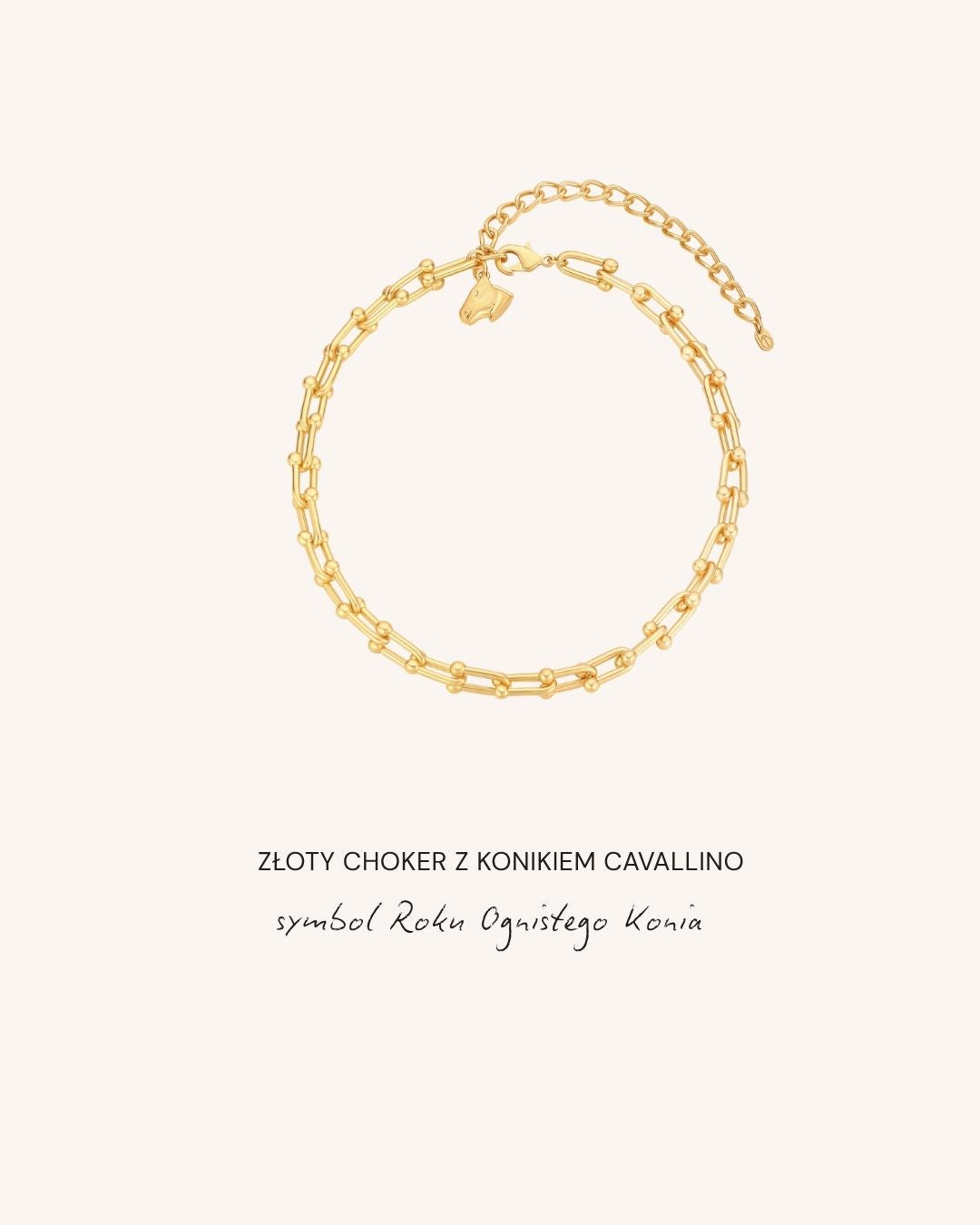 choker cavallinosymbol roku ognistego konia