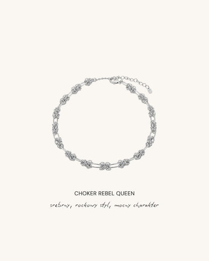 srebrny_rockowy_choker_damski_REBEL_QUEEN_beetles.shop