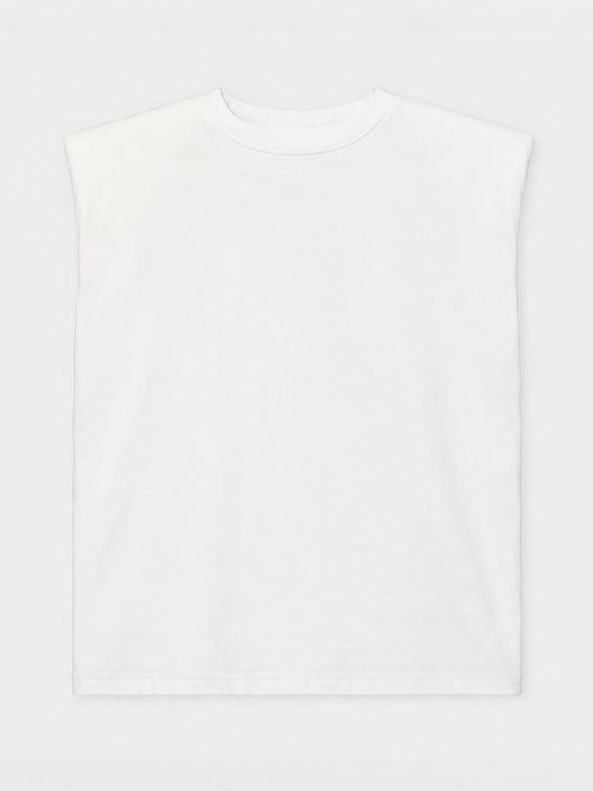 Top oversize z poszerzoną linią ramion BLEA off-white